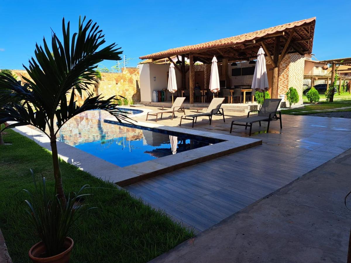 Acolhedor Apto Condominio Villamares Luis Correia Luaran gambar